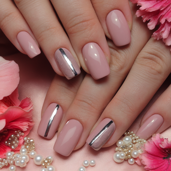 Stylish Pink Fall Nails 2025 Ideas: Soft, Short, Almond and Square Designs to Try This Autumn