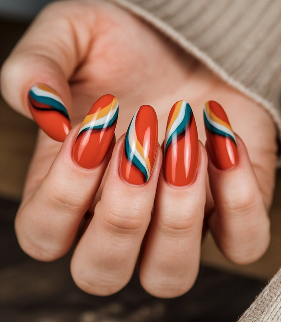 Fall Color-Block Nails 2025: Bold Art-Inspired Designs That Transform Your Autumn Nail Game