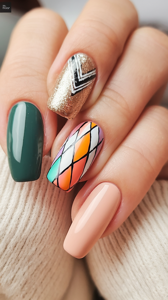 Geometric Nail Art for Fall 2025: 20 Stunning Designs That Define the Season's Boldest Trend