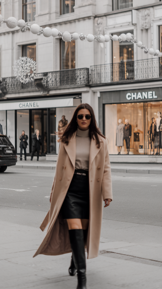Winter Outfits Aesthetic 2025–2026: Chic Coats, Cozy Knits, and Bold Boots for Effortless Style