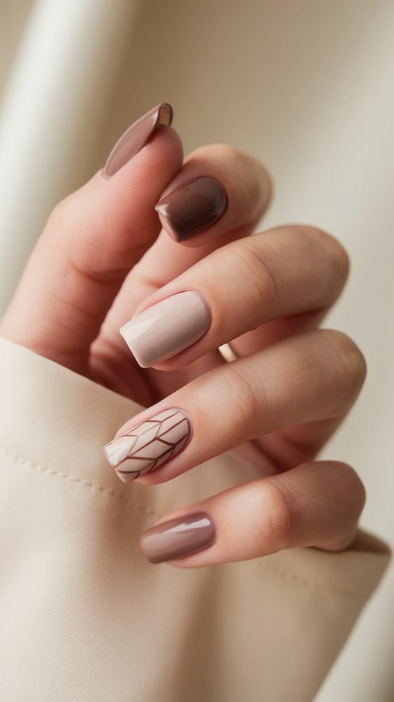 Chic Neutral Fall Nails 2025: Top 20 Soft, Stylish Autumn Manicure Ideas for Everyday Glam