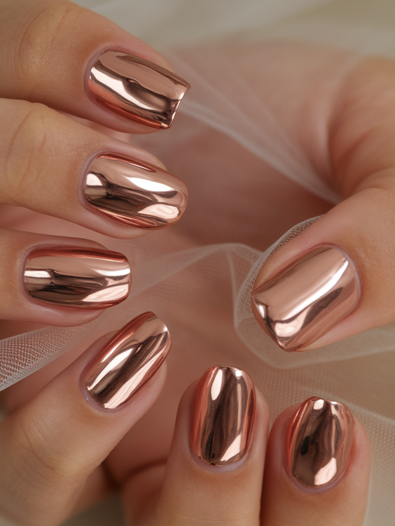Fall 2025 Chrome Nails: 20 Must-Try Metallic Looks for the Ultimate Autumn Glamour