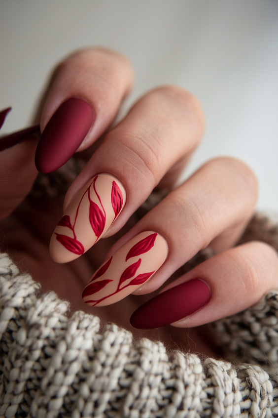 Stylish Red Fall Nails 2025: Trendy Designs for a Bold Seasonal Manicure