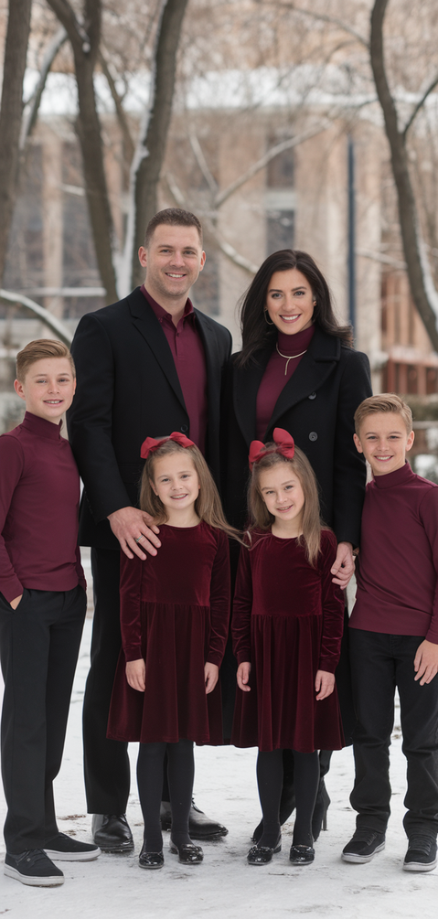Winter 2025 2026 Family Photo Outfits Ideas for Stylish Seasonal Portraits That Feel Warm and Timeless