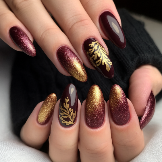 Top 2025 Fall Nail Colors: Rich Leaf Art, Glitter Trends, and OPI’s Most Popular Seasonal Shades