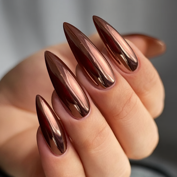 Fall 2025 Chrome Nails: 20 Must-Try Metallic Looks for the Ultimate Autumn Glamour