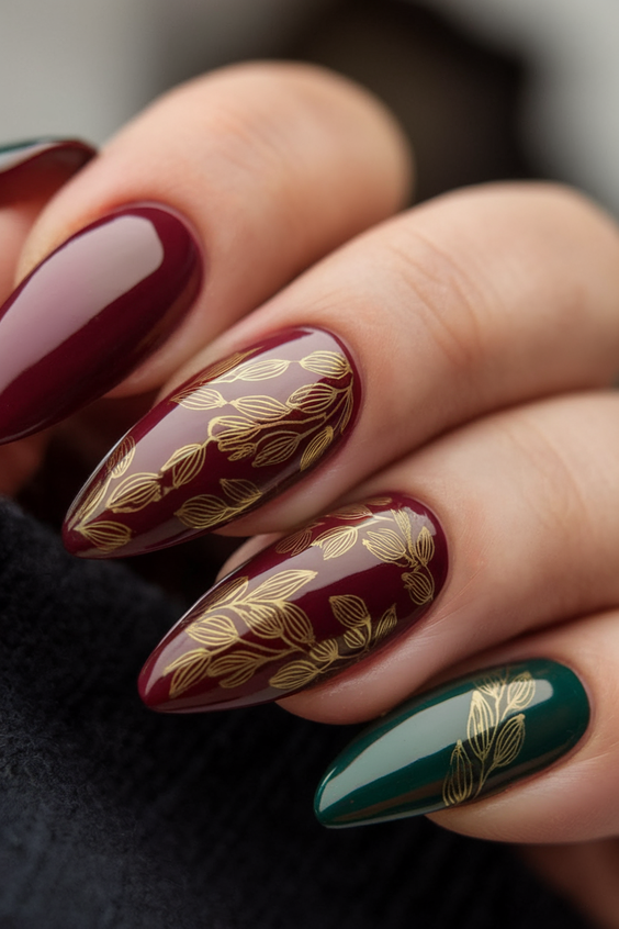 Top 2025 Fall Nail Colors: Rich Leaf Art, Glitter Trends, and OPI’s Most Popular Seasonal Shades