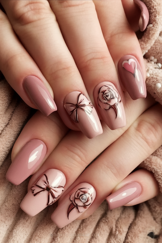 Stylish Pink Fall Nails 2025 Ideas: Soft, Short, Almond and Square Designs to Try This Autumn