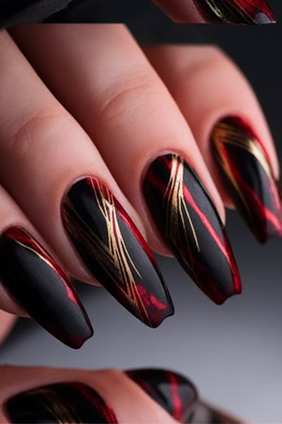 Dark Fall Nails 2025: 20 Dramatic Designs to Inspire Your Autumn Manicure Mood This Season