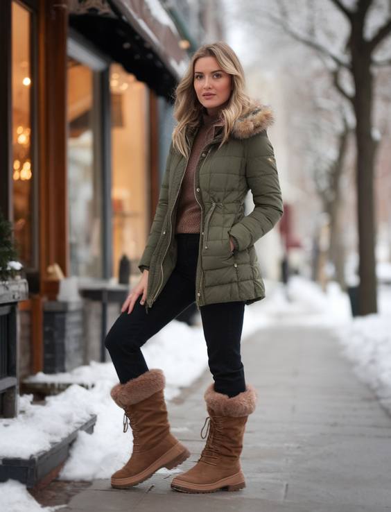 Winter Outfits Aesthetic 2025–2026: Chic Coats, Cozy Knits, and Bold Boots for Effortless Style