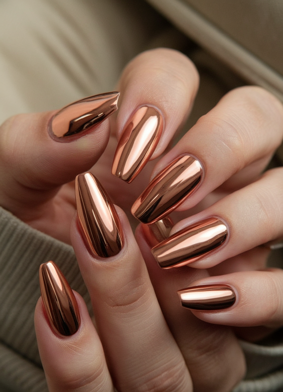 Fall 2025 Chrome Nails: 20 Must-Try Metallic Looks for the Ultimate Autumn Glamour