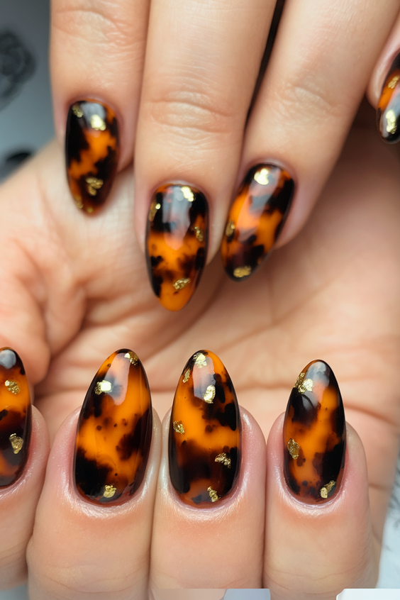 Fall Tortoiseshell Nails 2025: 20 Trendy Designs to Elevate Your Seasonal Manicure Game