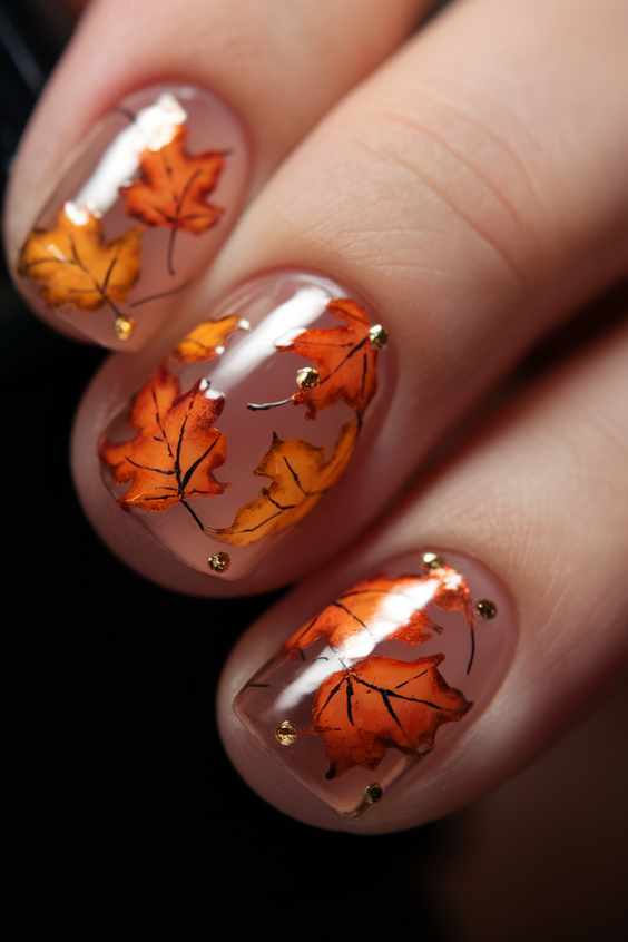 Top 2025 Fall Nail Colors: Rich Leaf Art, Glitter Trends, and OPI’s Most Popular Seasonal Shades
