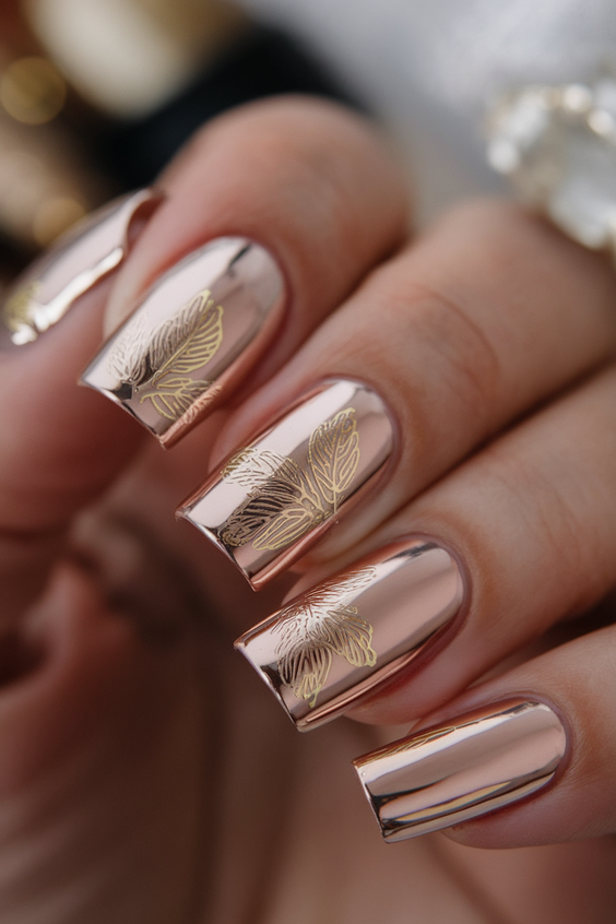Fall 2025 Chrome Nails: 20 Must-Try Metallic Looks for the Ultimate Autumn Glamour