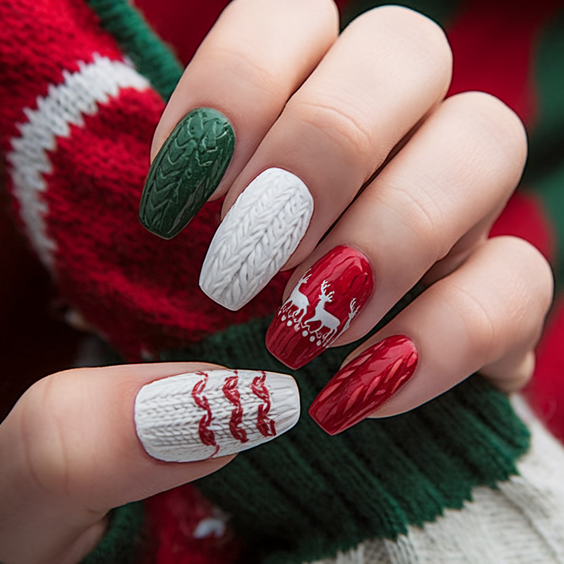 Fall 2025 3D Sweater Nail Art Ideas You’ll Want to Copy for Cozy and Stylish Seasonal Looks