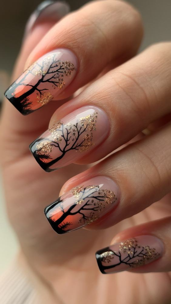 Fall Winter Nails Color 2025–2026: Trendy Seasonal Shades and Festive Nail Art Inspirations
