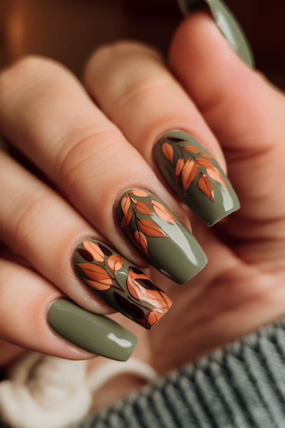 Top 2025 Fall Nail Colors: Rich Leaf Art, Glitter Trends, and OPI’s Most Popular Seasonal Shades