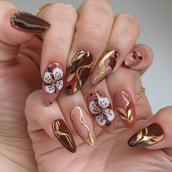Fall 3D Nail Art Ideas 2025: Sculpted Florals, Pumpkins, and Pearls to Elevate Your Autumn Look