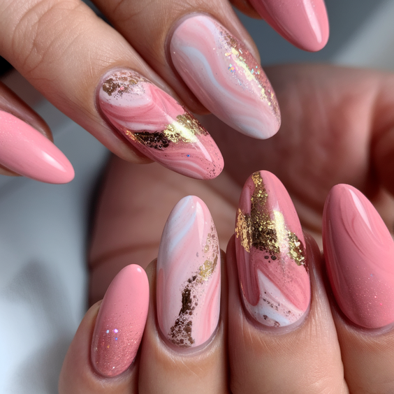 Stylish Pink Fall Nails 2025 Ideas: Soft, Short, Almond and Square Designs to Try This Autumn