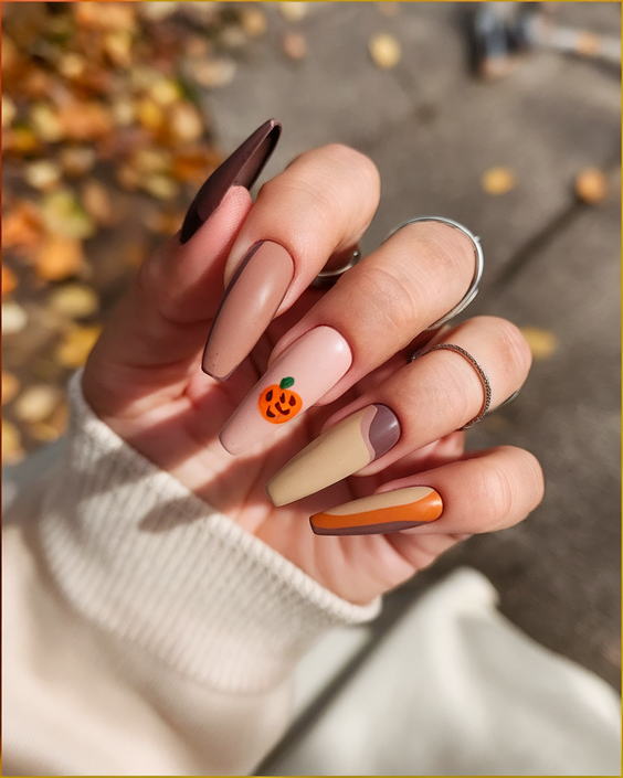 Fall Color-Block Nails 2025: Bold Art-Inspired Designs That Transform Your Autumn Nail Game