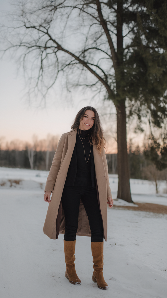 Winter Outfits Inspiration 2025–2026: Chic Coats, Stylish Layers, and Bold Accessories for Women