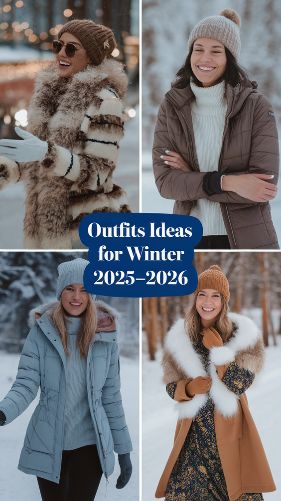 Winter Outfits 2025–2026: Stylish Cold-Weather Looks to Elevate Your Wardrobe This Season