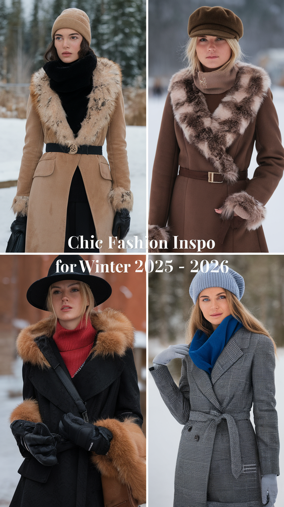 Fashion Inspo for Winter 2025 – 2026: 20 Chic Looks to Stay Stylish in the Cold Season