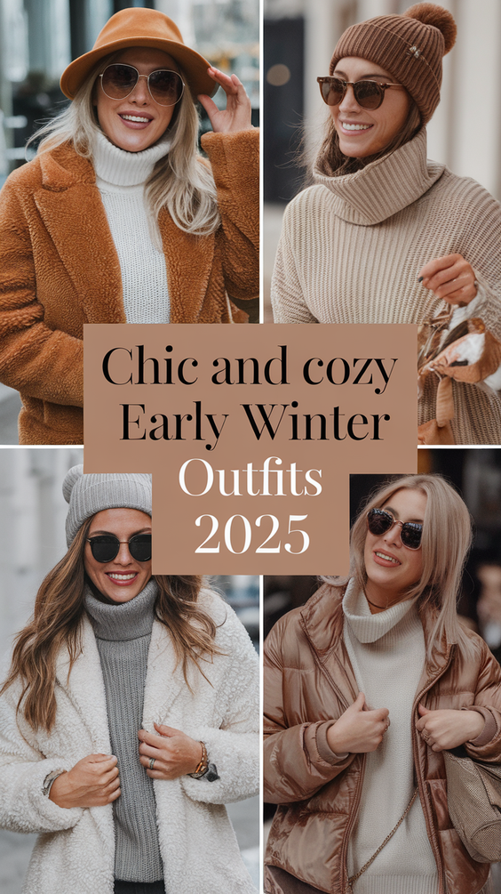 Early Winter Outfits 2025: 20 Fashionable Looks to Keep You Warm and Stylish This Season