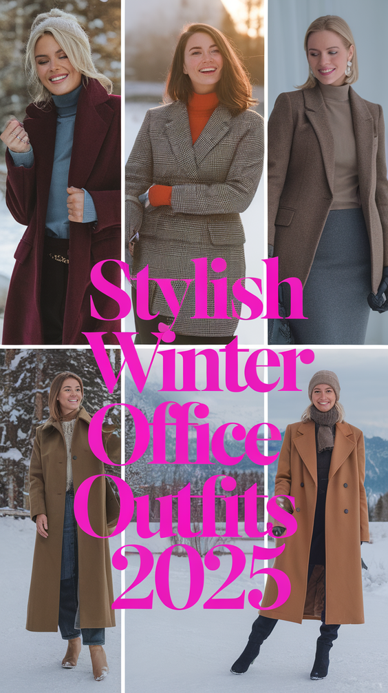 Elegant Winter Office Outfits 2025-2026 Style Guide for Modern Professionals