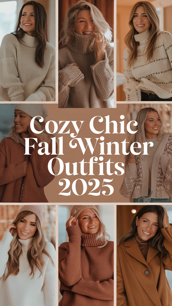 Fall Winter Outfits 2025: Cozy Chic Looks for Crisp Mornings and Stylish City Walks