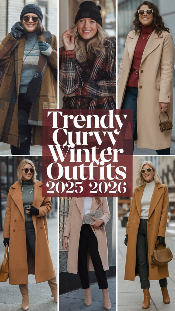 Curvy Winter Outfits 2025 2026 Style Guide: Cozy Chic Looks for Every Occasion This Season