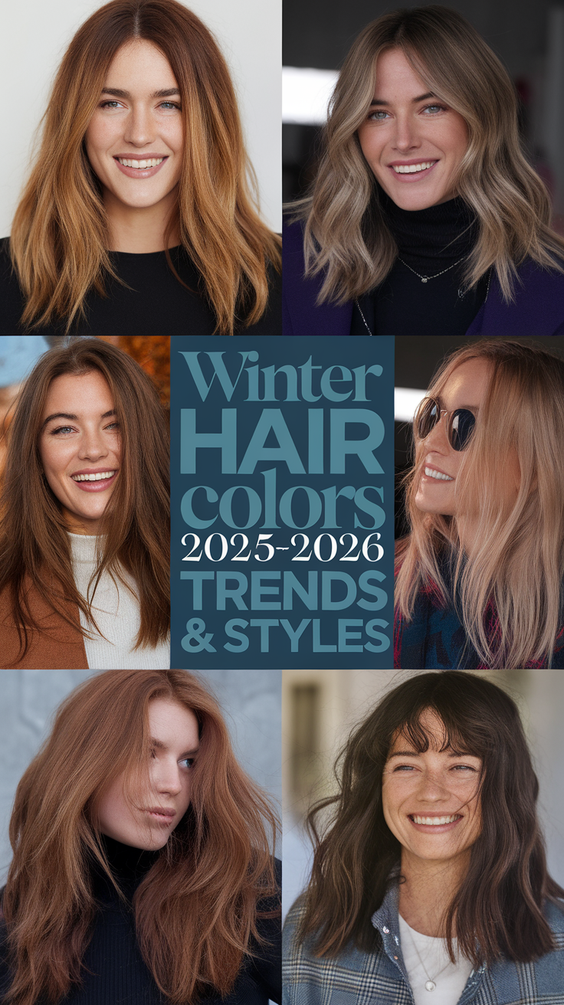 Winter Hair Colors 2025 2026: Chic Trends for a Bold Seasonal Transformation