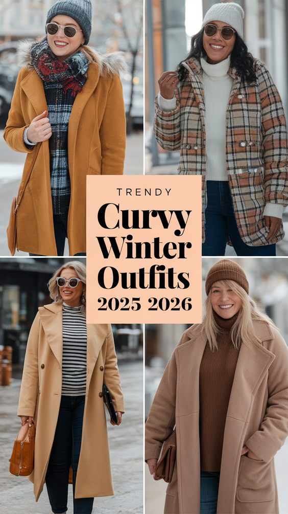 Curvy Winter Outfits 2025 2026 Style Guide: Cozy Chic Looks for Every Occasion This Season