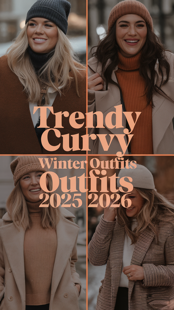 Curvy Winter Outfits 2025 2026 Style Guide: Cozy Chic Looks for Every Occasion This Season