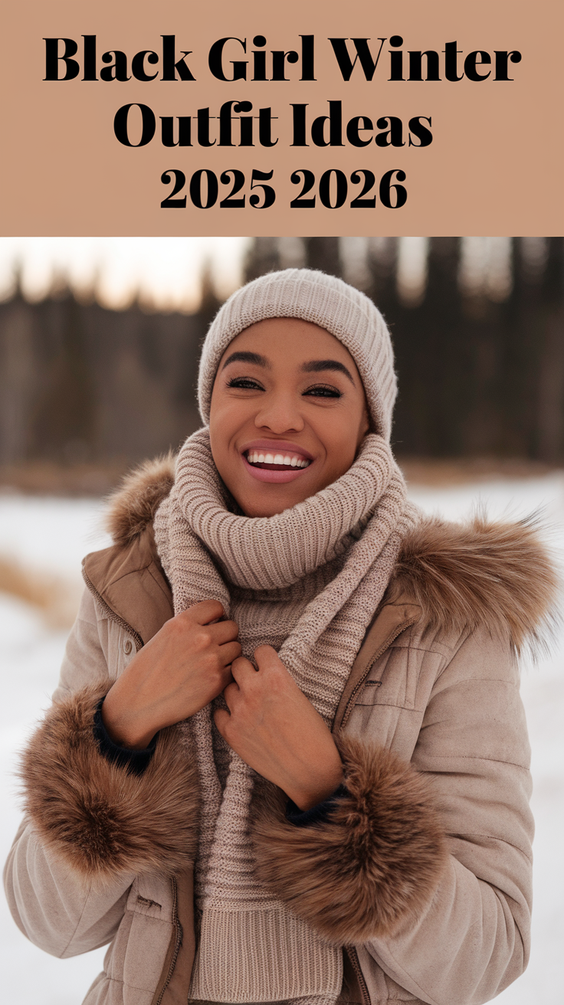 Outfits for Black Girl Winter 2025 2026: Chic Style Inspiration for the Season
