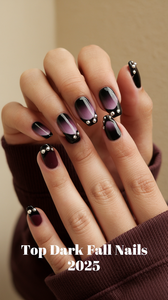Dark Fall Nails 2025: 20 Dramatic Designs to Inspire Your Autumn Manicure Mood This Season