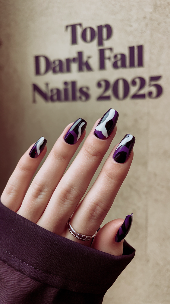 Dark Fall Nails 2025: 20 Dramatic Designs to Inspire Your Autumn Manicure Mood This Season