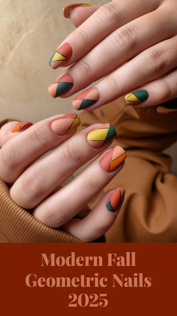 Geometric Nail Art for Fall 2025: 20 Stunning Designs That Define the Season's Boldest Trend