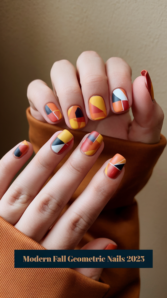 Geometric Nail Art for Fall 2025: 20 Stunning Designs That Define the Season's Boldest Trend
