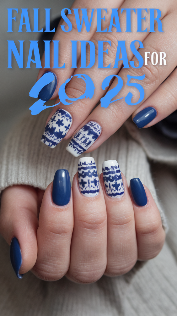 Fall 2025 3D Sweater Nail Art Ideas You’ll Want to Copy for Cozy and Stylish Seasonal Looks
