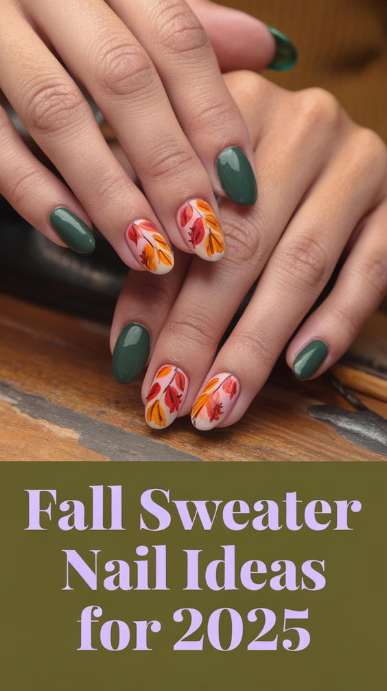 Fall 2025 3D Sweater Nail Art Ideas You’ll Want to Copy for Cozy and Stylish Seasonal Looks