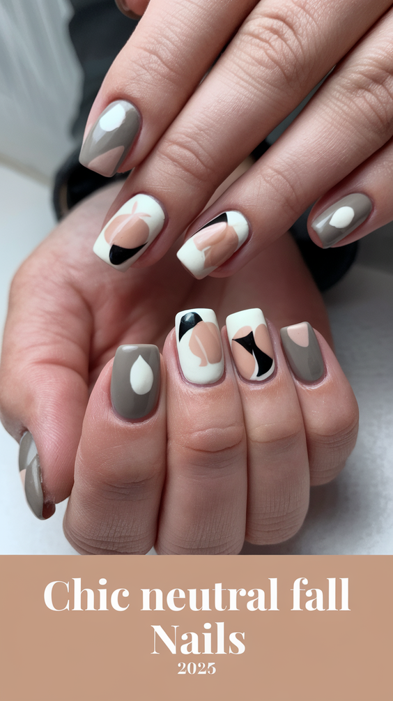 Chic Neutral Fall Nails 2025: Top 20 Soft, Stylish Autumn Manicure Ideas for Everyday Glam