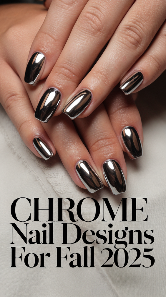 Fall 2025 Chrome Nails: 20 Must-Try Metallic Looks for the Ultimate Autumn Glamour