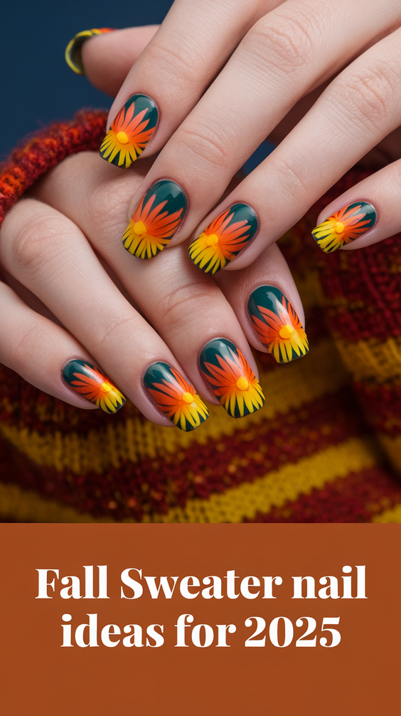 Fall 2025 3D Sweater Nail Art Ideas You’ll Want to Copy for Cozy and Stylish Seasonal Looks