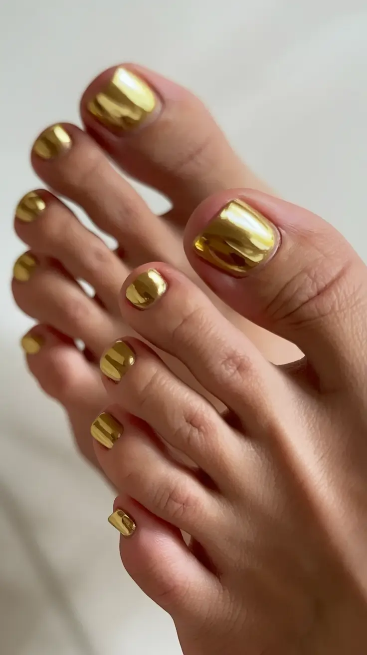 winter-toe-nails-2025-2026-minimalist-gold-chrome