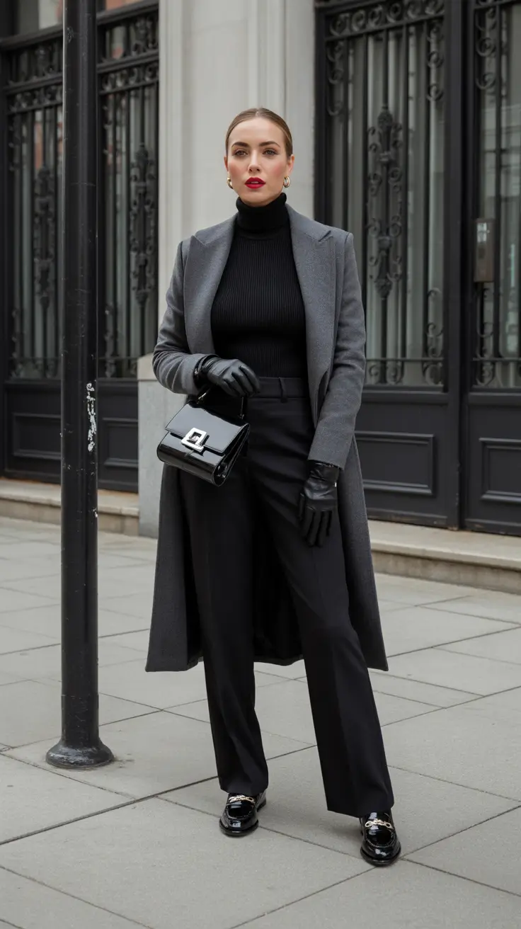 business casual outfits for women 2026 Modern Elegance in Monochrome