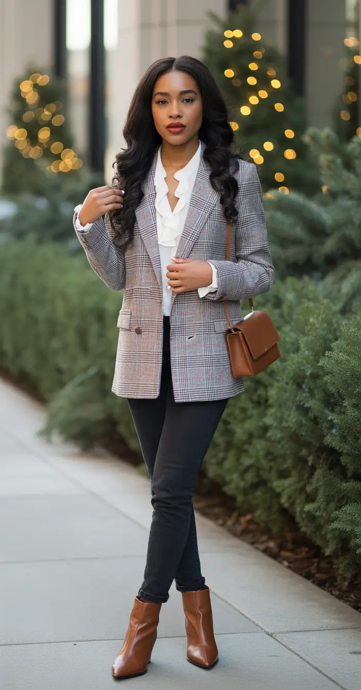 business casual outfits for women 2026 Chic Layers with a Hint of Warmth