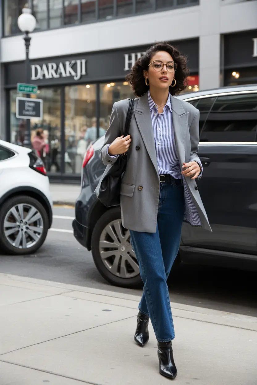 business casual outfits for women 2026 City Energy with Tailored Ease