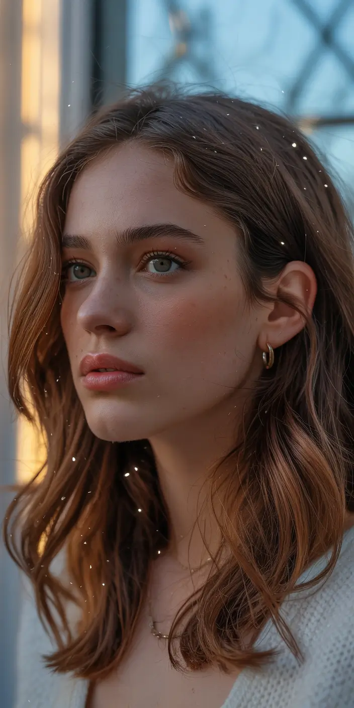 christmas party hairstyles winter cinnamon waves