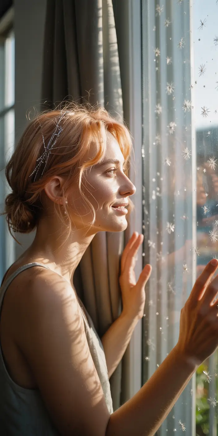 christmas party hairstyles frosted low bun elegance